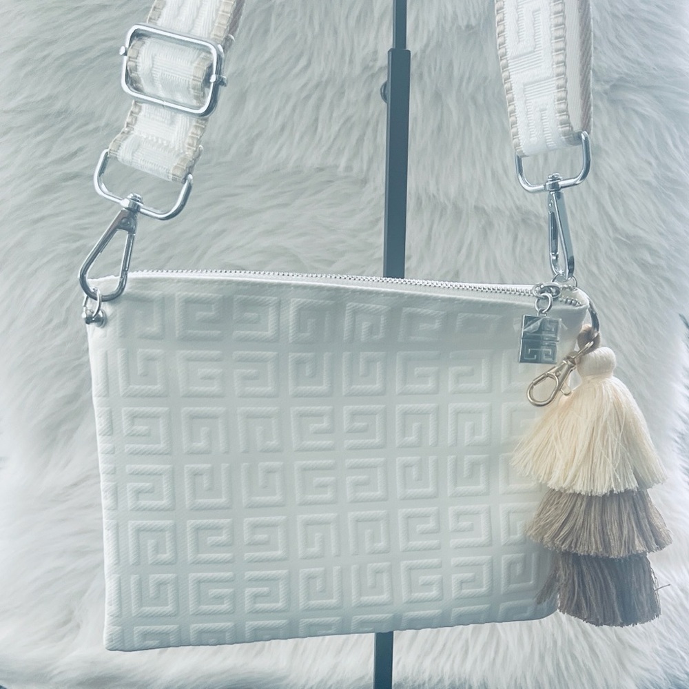 Givenchy Converted Cream and Brown Crossbody Bag